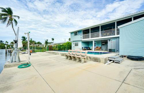 Private Pool and Deck Canalfront St James City Home - Foto 25