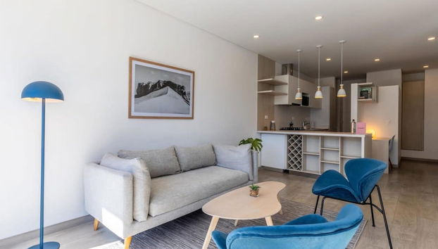 w Stylish 1BR in Chic - Foto 4, Habitación