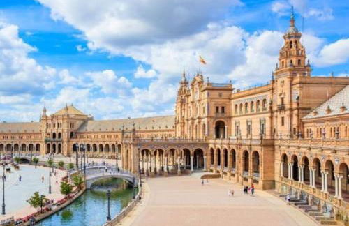 Piso con patio privado y parking Nervión Sevilla - Foto 43