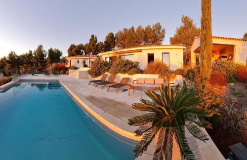 VillaCadière Vue Mer et Vignes Piscine à débordement - Foto 58