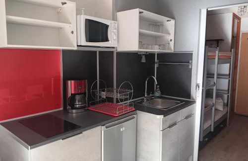 Location semaine 7 nuits du samedi au samedi Studio 20m2 cozy 4pers au pied d une piste bleu accès remontés - Foto 7