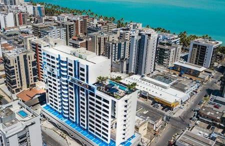 Time Apto 410 Quarto Sala Luxo Conforto na Praia Ponta Verde - Foto 59