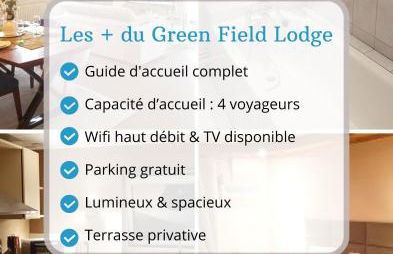 Le Green Field Lodge - Parking Gratuit - Standing - Centre Ville - Commerces à Proximité - Foto 33