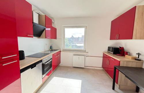 110qm- 4 Rooms - free private parking- free fast WIFI - Kitchen - near Wood- A Part Time Home - Foto 16