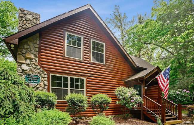 Tree Top Lodge - Gorgeous Lake Cabin With Hot Tub & Magnificent Views Of Forests And Mountains! 3 Bedroom Cabin by Redawning - Foto 55