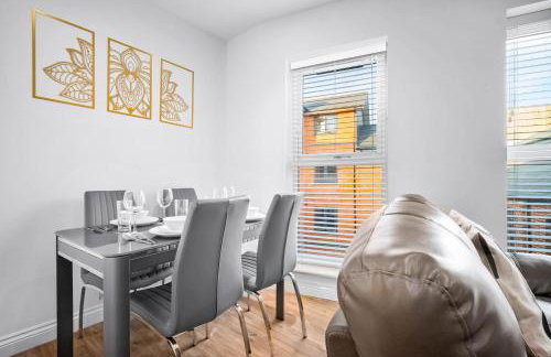 Stylish 2 Bedroom Flat in Birmingham JQ, Sleeps 6, Free WIFI and Secure Parking - Foto 21
