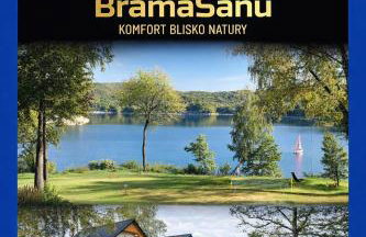 Brama Sanu - z prywatną linią brzegową Jeziora Solińskiego - pomosty - pontony - basen sezonowy - Foto 1