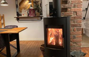 gemütliche rustikale Wohnung mit Kamin und optionalem Whirlpool - Foto 78