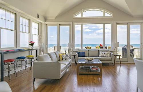 Oceanfront Ocean Views Wifi Beach Badges Decks Spectacular Oceanfront -- With Fantastic Views -- Located In Prestigious Harvey Cedars Just - Foto 27