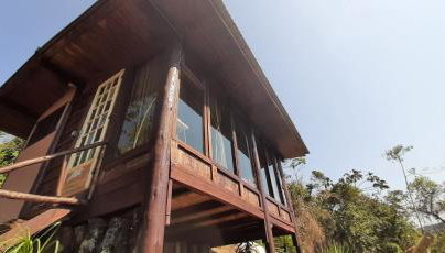 Chalé Pakere Bellavista - visão magnífica do vale e montanhas a mais de mil metros de altitude, wi-fi, sauna, piscina e água de nascente - locação do chalé sem prestação de serviços - Foto 5