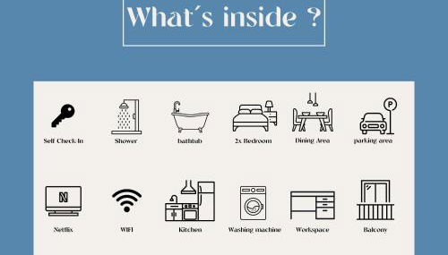 CLUBHAUS 6 - Dachwohnung mit 2 Schlafzimmern, Balkon & Netflix - Foto 3