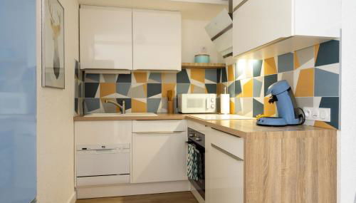 T2 cosy Port de plaisance Parking-wifi gratuit - Foto 5, stove, dishwasher, pet friendly, minibar