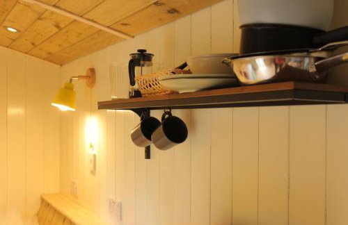 Cosy Shepherd's Hut with Hot Tub - Foto 9