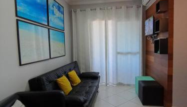 Apto Itaguá com piscina, churrasqueira, Wi-Fi e Ar Cond - Foto 5