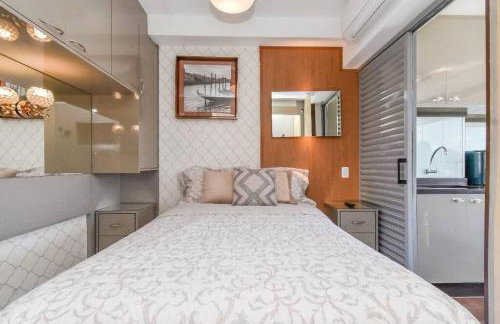 Flat sensacional 5 pessoas em condomínio moderno 2 suites climatizados - Foto 20