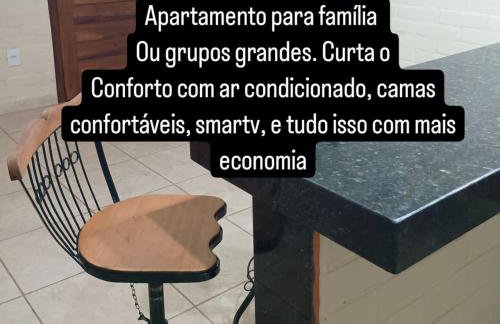 Flat de 2 quartos com AR na área central de GV com conzinha completa-garagem-wifi-Bom p grupos ou familias ou empresas - Foto 14