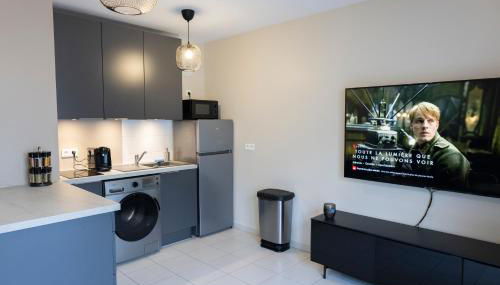 Charmant studio en résidence avec parking - Foto 3, minibar