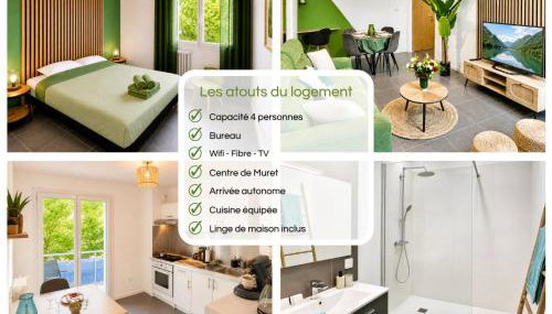 " Souffle Vert " Wifi - TV - 4 personnes - Foto 2