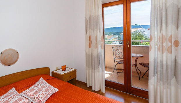 Comfortable Krk Apartment With Sea View and Balcony - Foto 3, Habitación