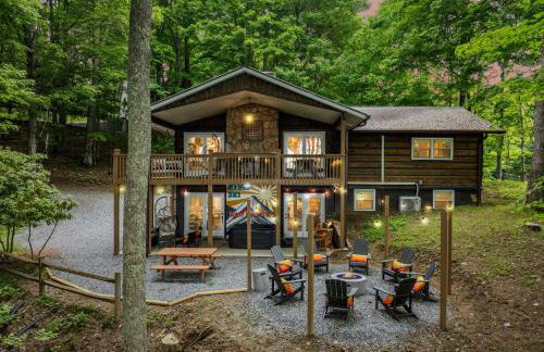 Asheville Private Retreat Game Room Hot Tub - Foto 61