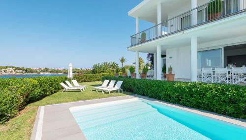 NEW! Villa ESPERANZA, Can Marilla, Front Sea View, Pool, AC, BBQ - Foto 5