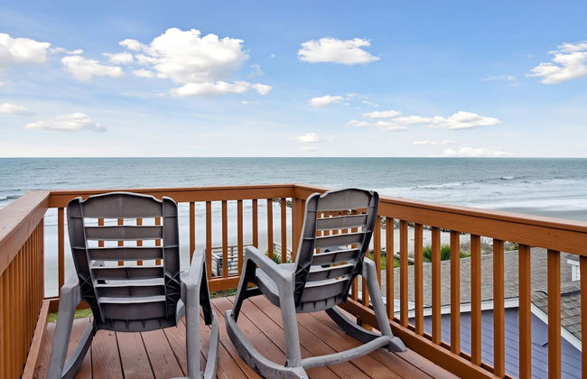 Oceanfront w Pool Panoramic Deck Views 5bdr Folly Ocean Breeze by Avantstay - Foto 54