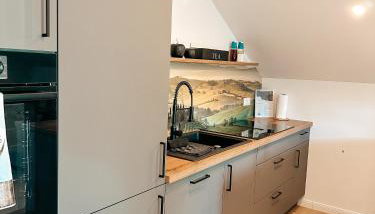 Bachgeflüster-Suite - Foto 5, stove, dishwasher