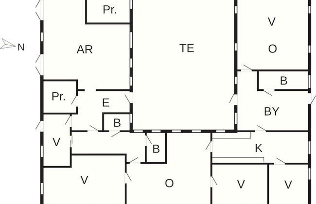 9 Person Holiday Home in Tim - Foto 10