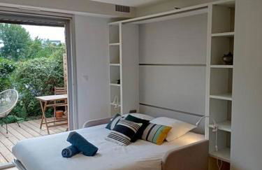 Ty Jolie Super Grand Studio avec Parking et Terrasse - Foto 5