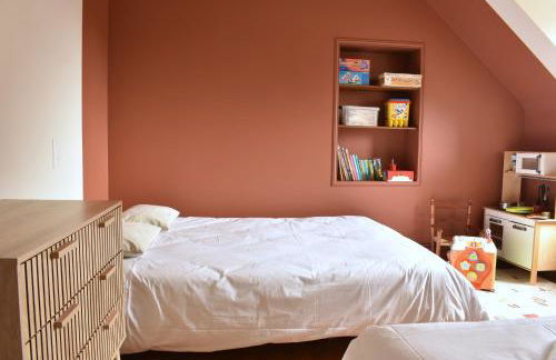 Gîte La Mancellière - Maison familiale 12-15 pers, grand jardin, jeux & pétanque - Pleine nature - Foto 24