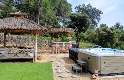 Gîte Lavande vue Luberon 33 hectares piscine Spa Sauna au cœur de Provence - Foto 3