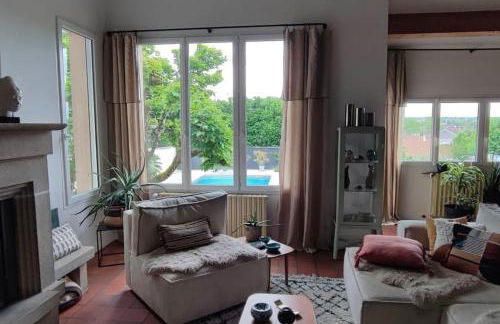 La Villa Bénédictins avec piscine - Foto 22