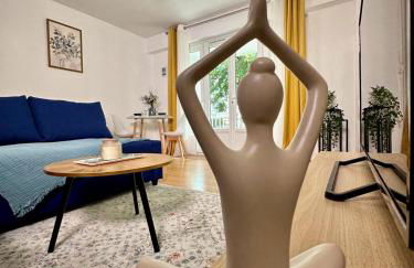 Le Bleu Soleil - à 2 min du métro - 7 min de Paris - Foto 8