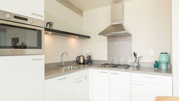 Comfy Lodge with 2 Bathrooms near Beach - Foto 4, Cocina privada