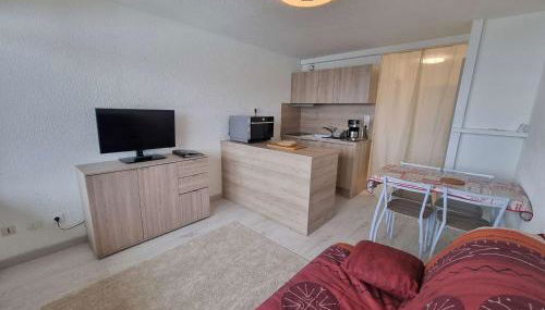 Charmant Studio Rénové 4 Pers, Balcon Sud, Proche Station - FR-1-393-156 - Foto 5