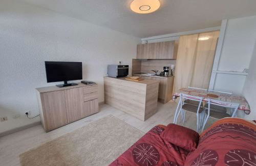 Charmant Studio Rénové 4 Pers, Balcon Sud, Proche Station - FR-1-393-156 - Foto 5