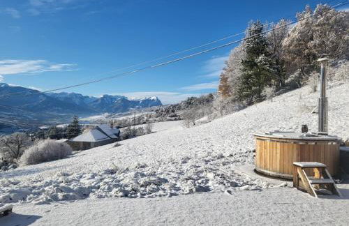 Chalet de montagne, Piscine avec vue et bain nordique - Foto 18