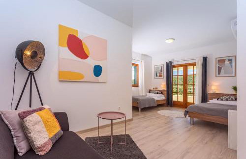 VILLA SKURA private heated pool 32m2, summer kitchen, 4 bedrooms, garden - Photo 27