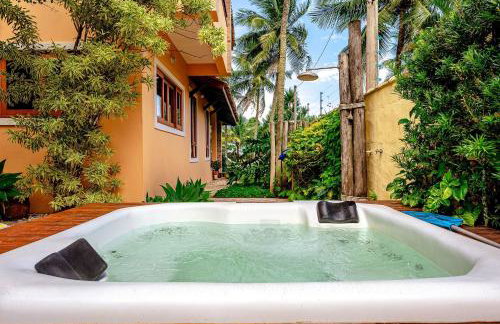 Belíssima casa pé na areia com jacuzzi - Foto 30