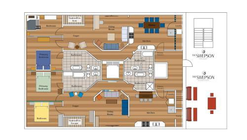 Sleep24 13Beds 8BR 6BA Swepson Retreat KING - Foto 5