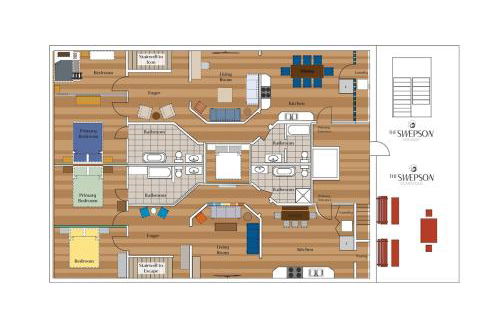 Sleep24 13Beds 8BR 6BA Swepson Retreat KING - Foto 5