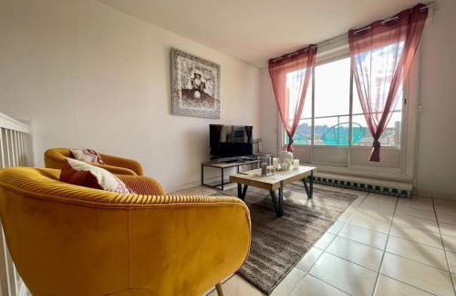 Duplex 70m2 - Vue Cité Mediévale - Parking gratuit - Foto 26