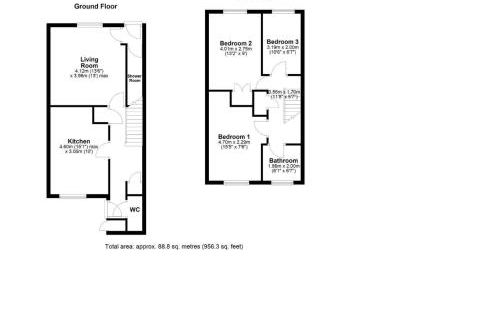 SALE 3 bed House CALNE SLEEPS 6 pet-friendly - Foto 23