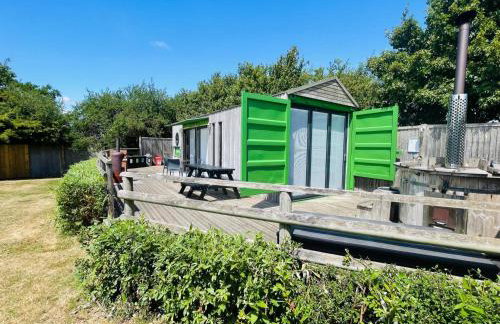 Green CargoPod at Lee Wick Farm Cottages & Glamping - Foto 3