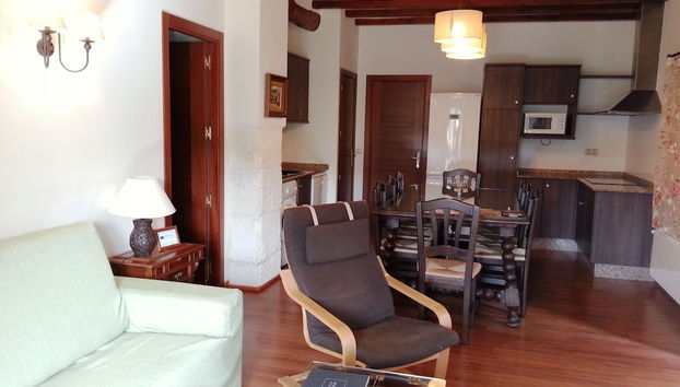 Coin salon dans le hall