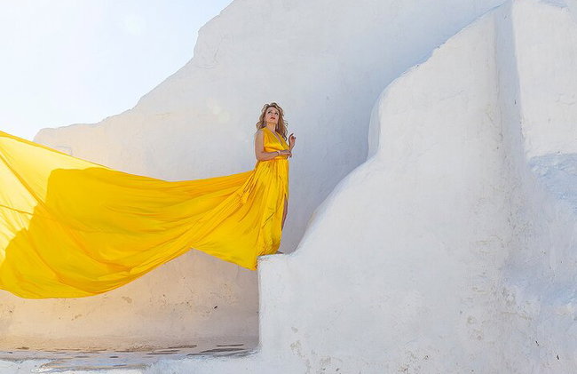 Mykonos Flying Dress High End Professional Photographer - Photo 38