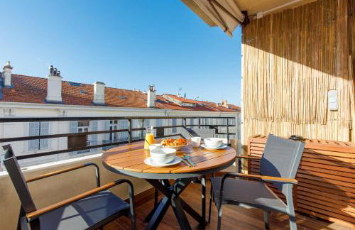 Citybeach SOHA- Rue d'Antibes - 2 BdR 2 BthR 1 toil - Clim Terrace Parking Elevator - Foto 14