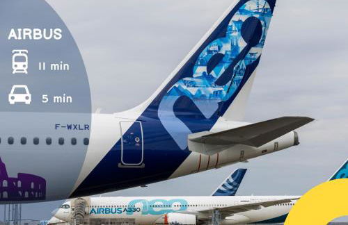 Appartement Ancely tout neuf déco aéro - parking gratuit - Proche Blagnac - Foto 27