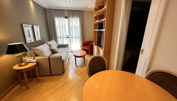 Elegante Flat de Um Quarto em Moema - Foto 3, Habitación