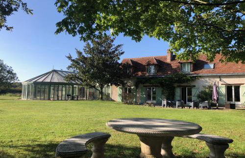 Domaine de la Haute Justerie - piscine & billard à l’orée des bois - Loire Valley - Foto 12